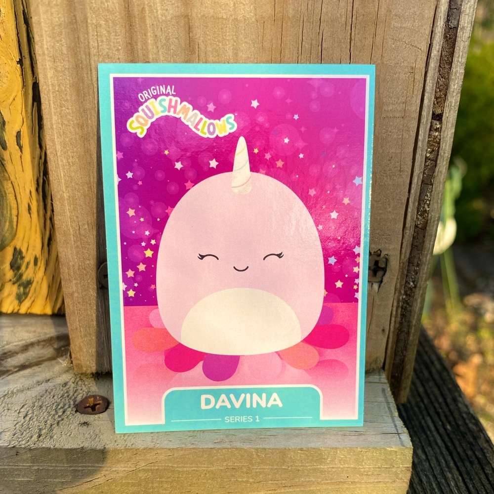 Squishmallows Trading Card Davina Series 1
